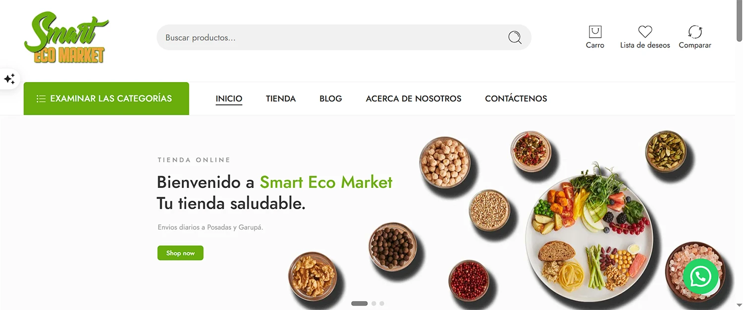 Información sobre cómo comprar en nuestra tienda online Smart Eco Market.