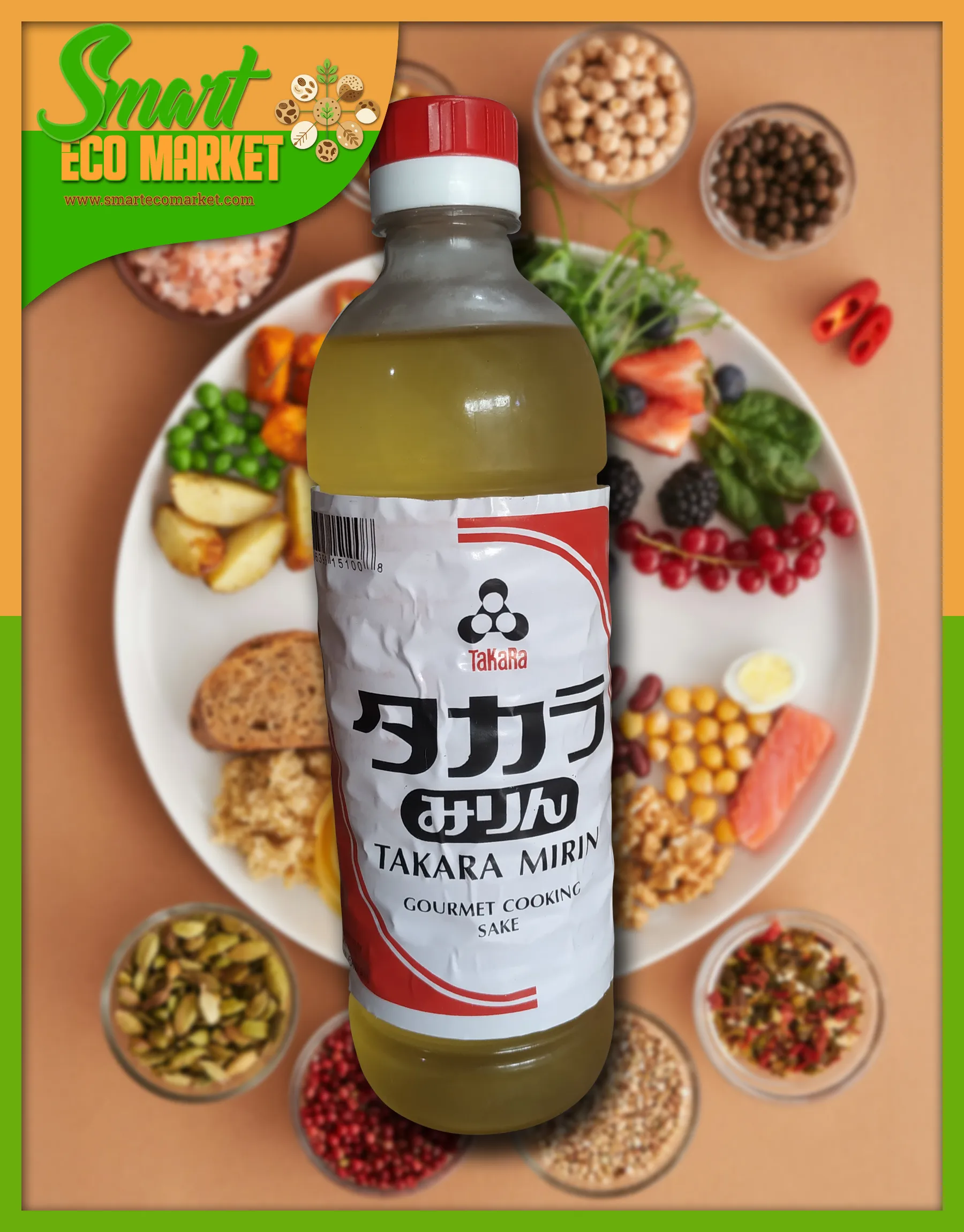 Mirin para Arroz de Sushi y Teriyaki x 500 ml. Mirin para Arroz de Sushi y Teriyaki x 500 ml.