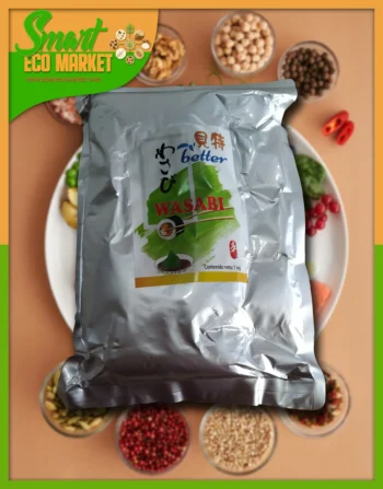 Paquete de Pasta de Wasabi para Sushi y Cocina Japonesa.