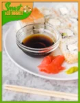 Salsa de Soja para Sushi y Comida Asiatica Sakura x500 ml.